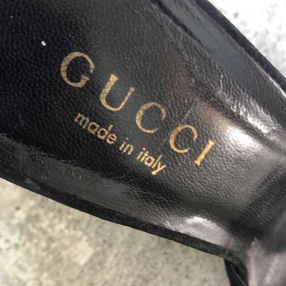 Gucci suede leopard heels - Picture 13 of 13
